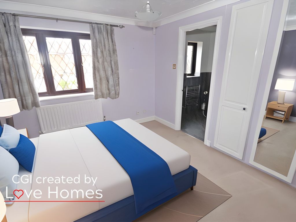 4 bed detached house for sale in Tavistock Avenue, Ampthill, Bedford MK45, £570,000