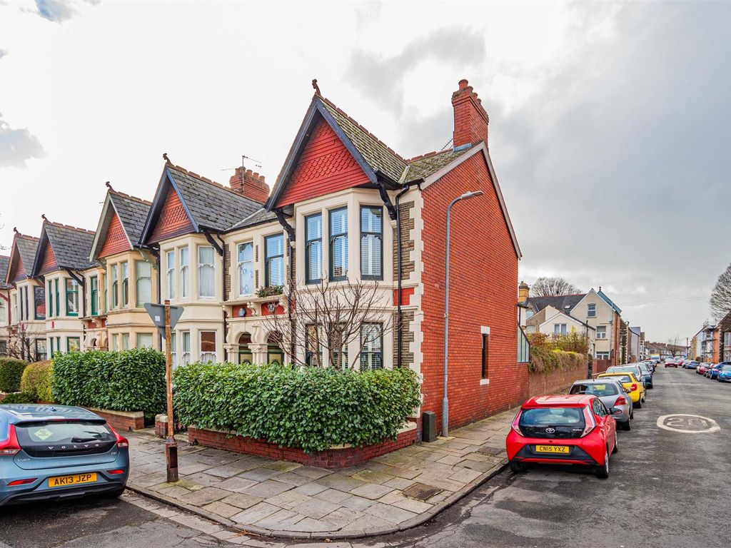 3 bed end terrace house for sale in Roath Court Road, Roath, Cardiff CF24, £485,000