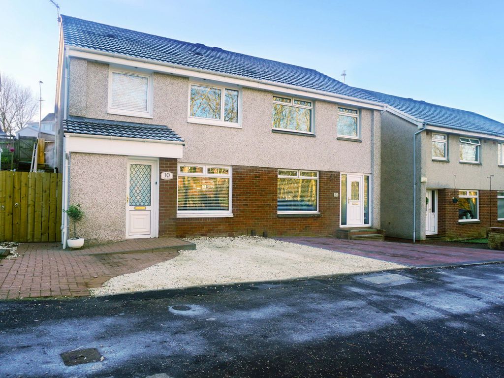 3 bed semi-detached house for sale in Forth Grove, Mossneuk, East Kilbride G75, £210,000