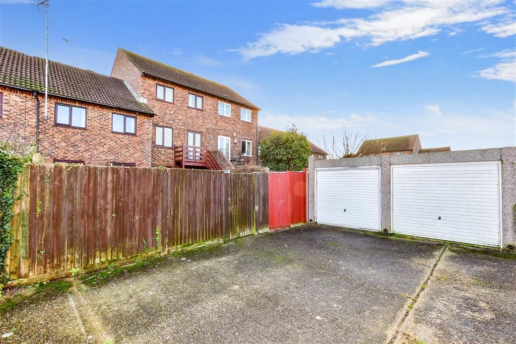 3 bed terraced house for sale in Dinsdale Gardens, Rustington, West Sussex BN16, £215,000