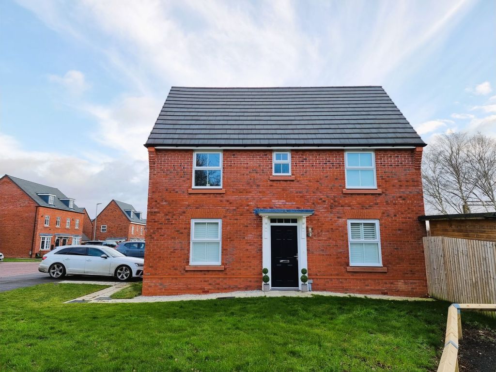 3 bed detached house for sale in Townfield Place, Macclesfield SK11, £460,000