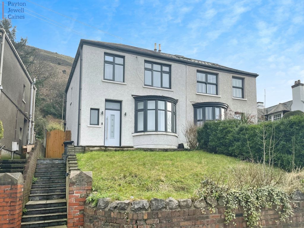 3 bed semi-detached house for sale in Danyffynnon, Port Talbot, Neath Port Talbot. SA13, £190,000