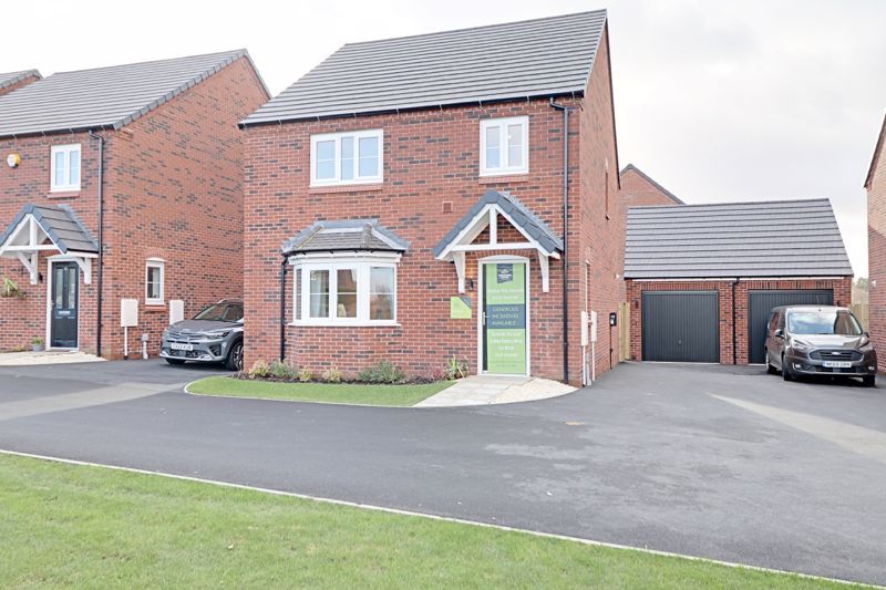 New home, 4 bed detached house for sale in Landmark Close, Loggerheads, Market Drayton TF9, £299,950