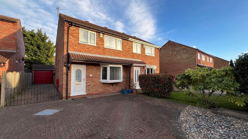 3 bed semi-detached house for sale in Falklands Close, Uphill, Lincoln LN1, £209,950