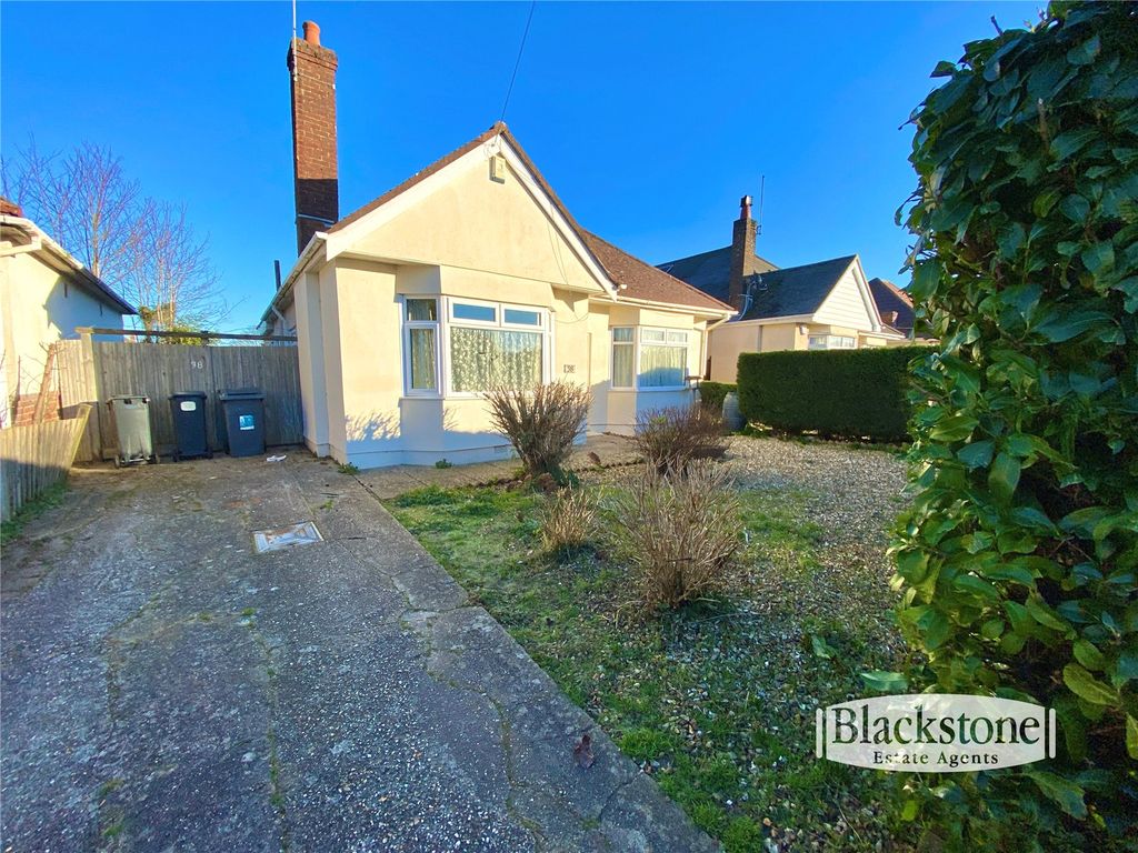 4 bed bungalow for sale in Kinson Park Road, Northbourne, Bournemouth, Dorset BH10, £375,000