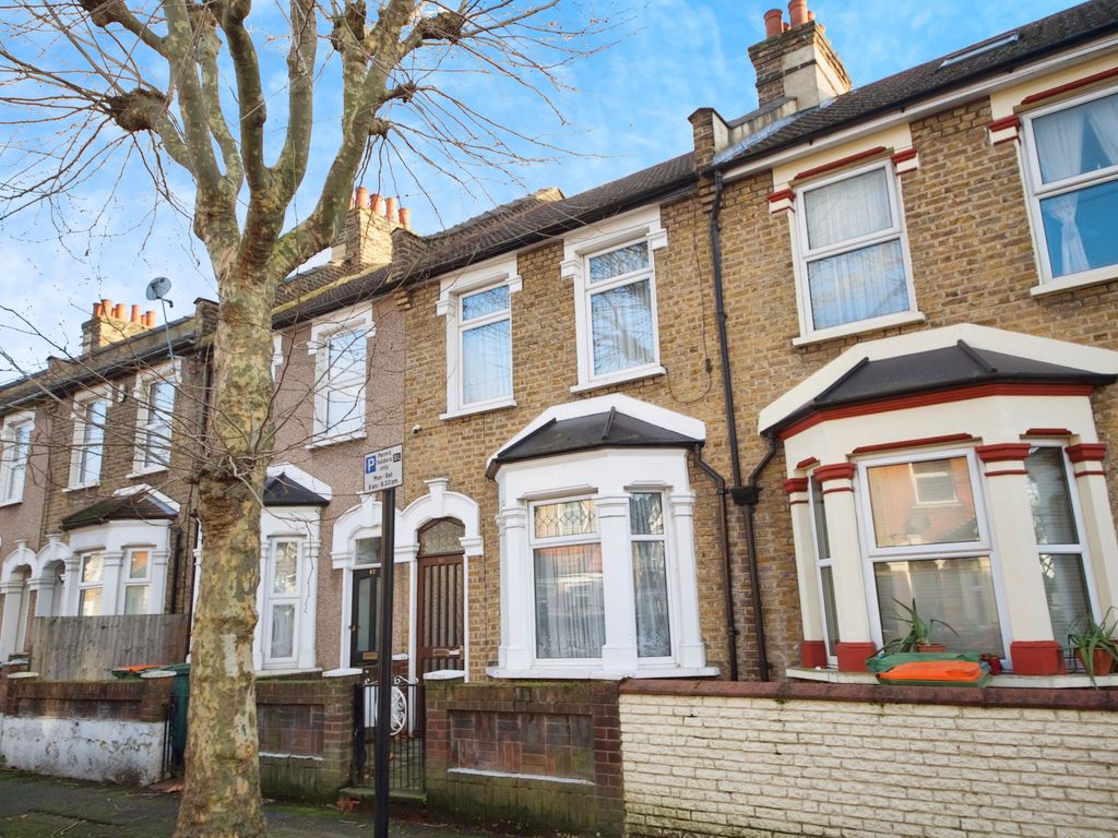 2 bed terraced house for sale in Clacton Road, East Ham, London E6, £330,000