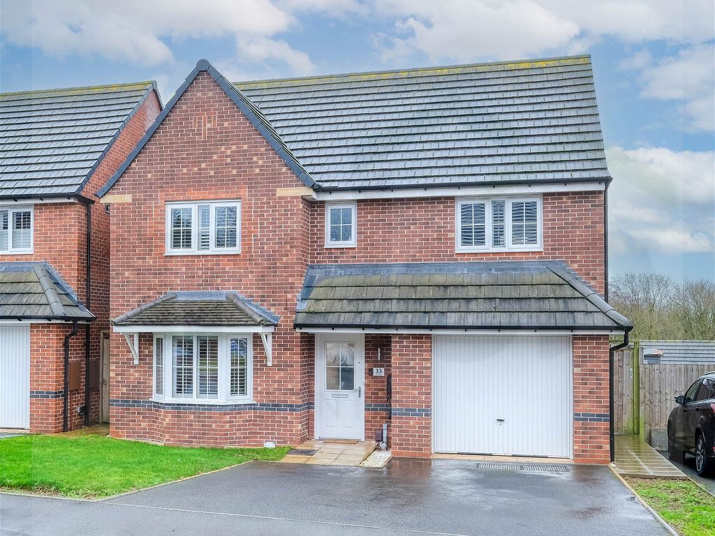 4 bed detached house for sale in Faxfleet Street, Webheath, Redditch B97, £425,000