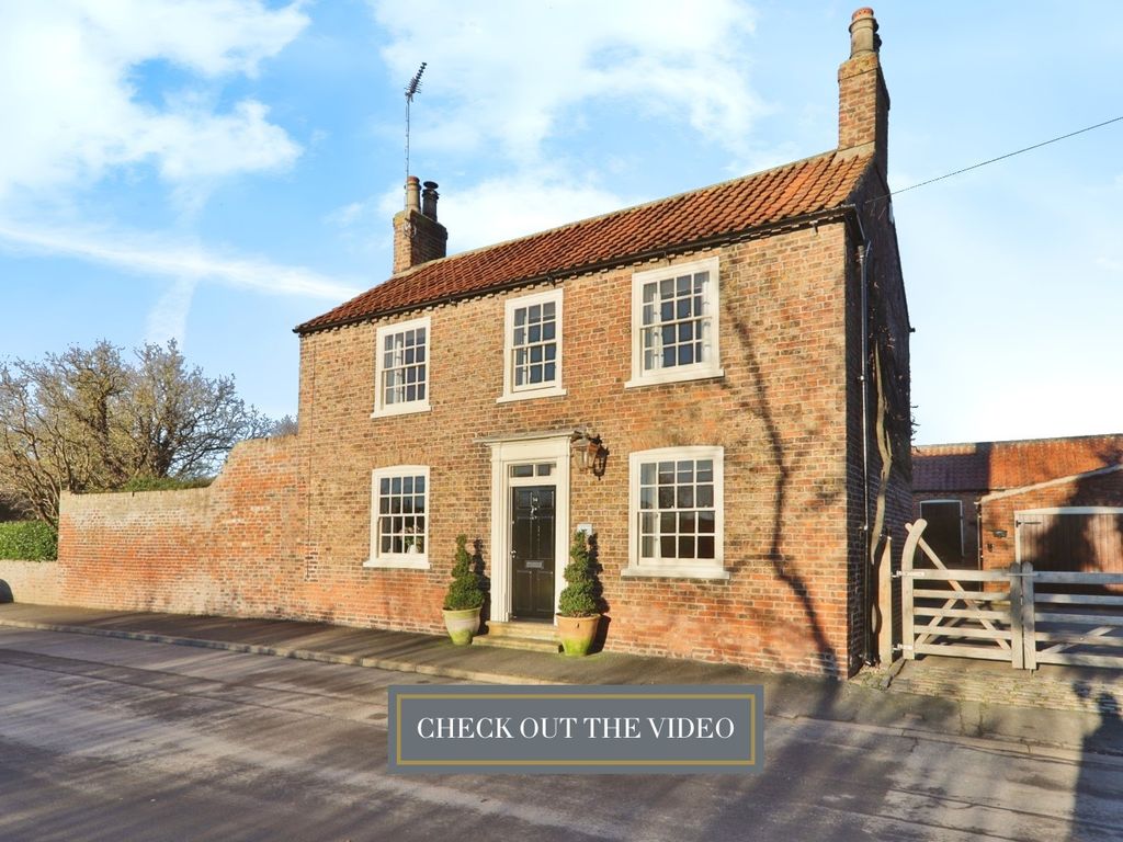 4 bed detached house for sale in Front Street, Lockington, Driffield YO25, £650,000