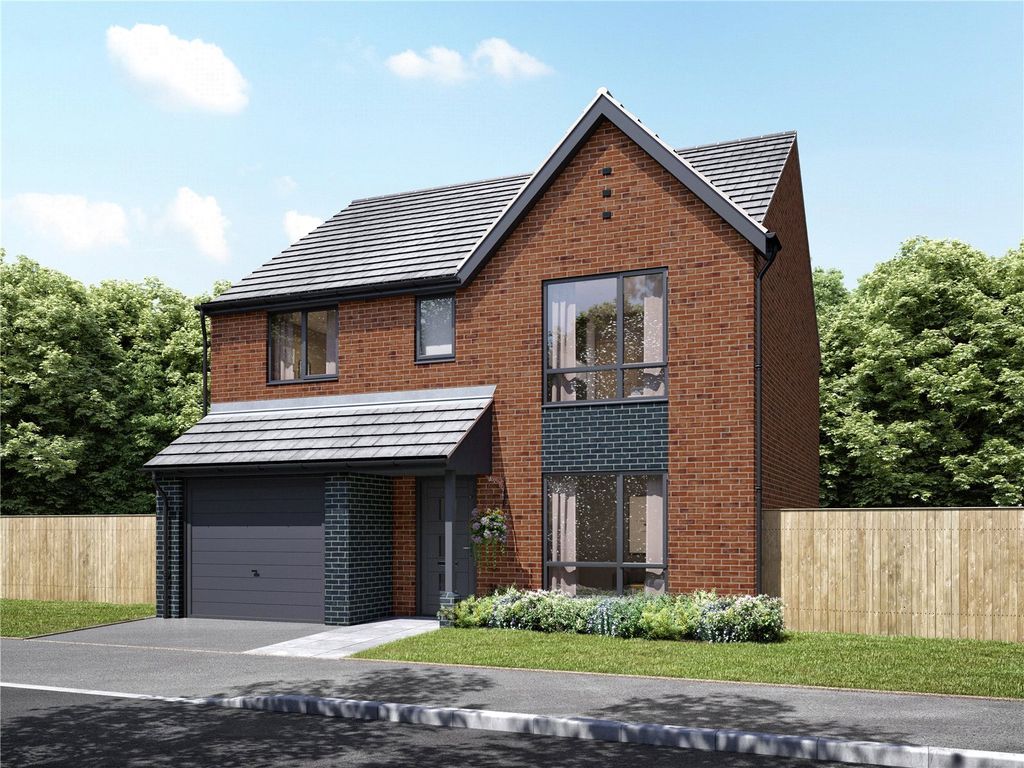 New home, 4 bed detached house for sale in Weavers Fold, Rochdale, Greater Manchester OL11, £319,995
