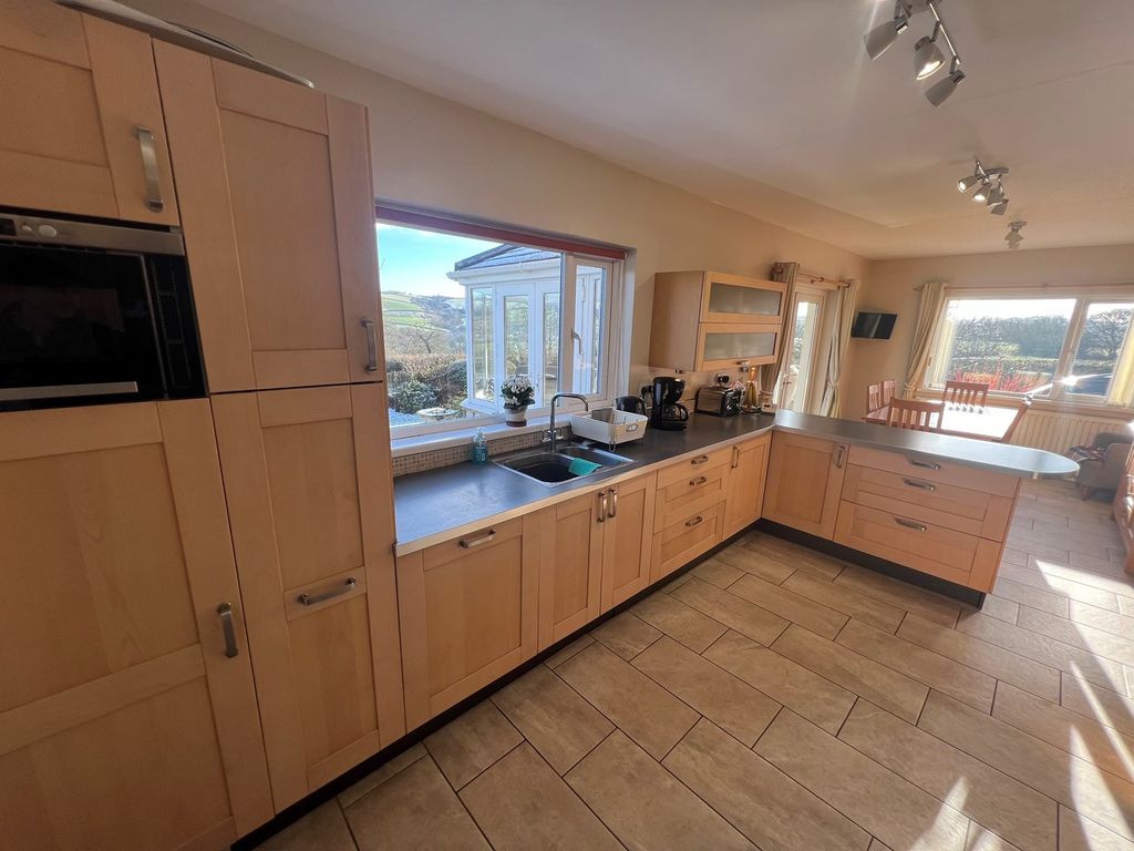 3 bed detached bungalow for sale in Brongest, Newcastle Emlyn SA38, £340,000
