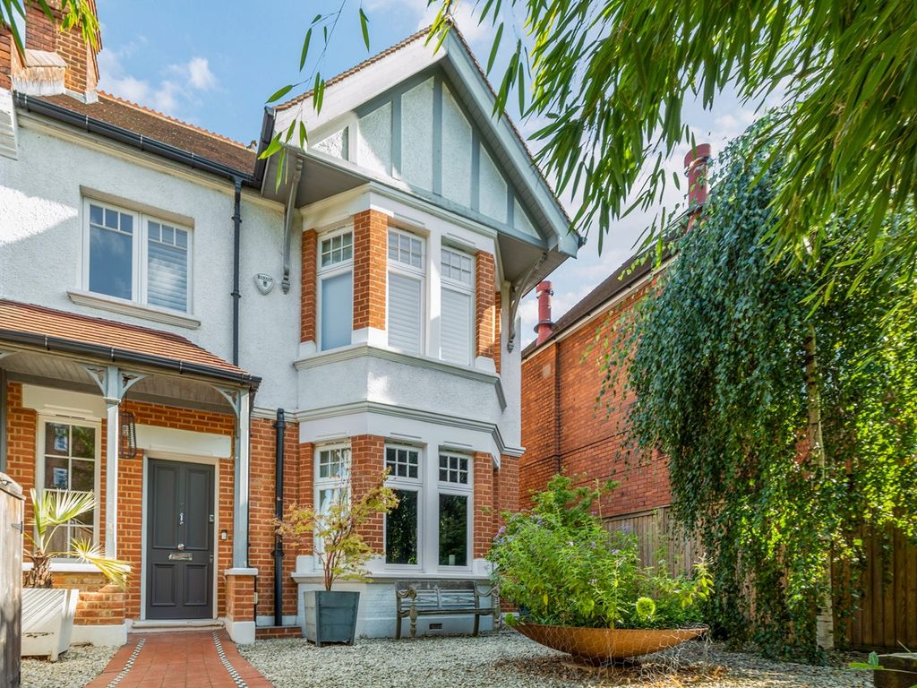 5 bed semi-detached house for sale in Sutton Court Road, Turnham Green, Chiswick W4, £2,950,000