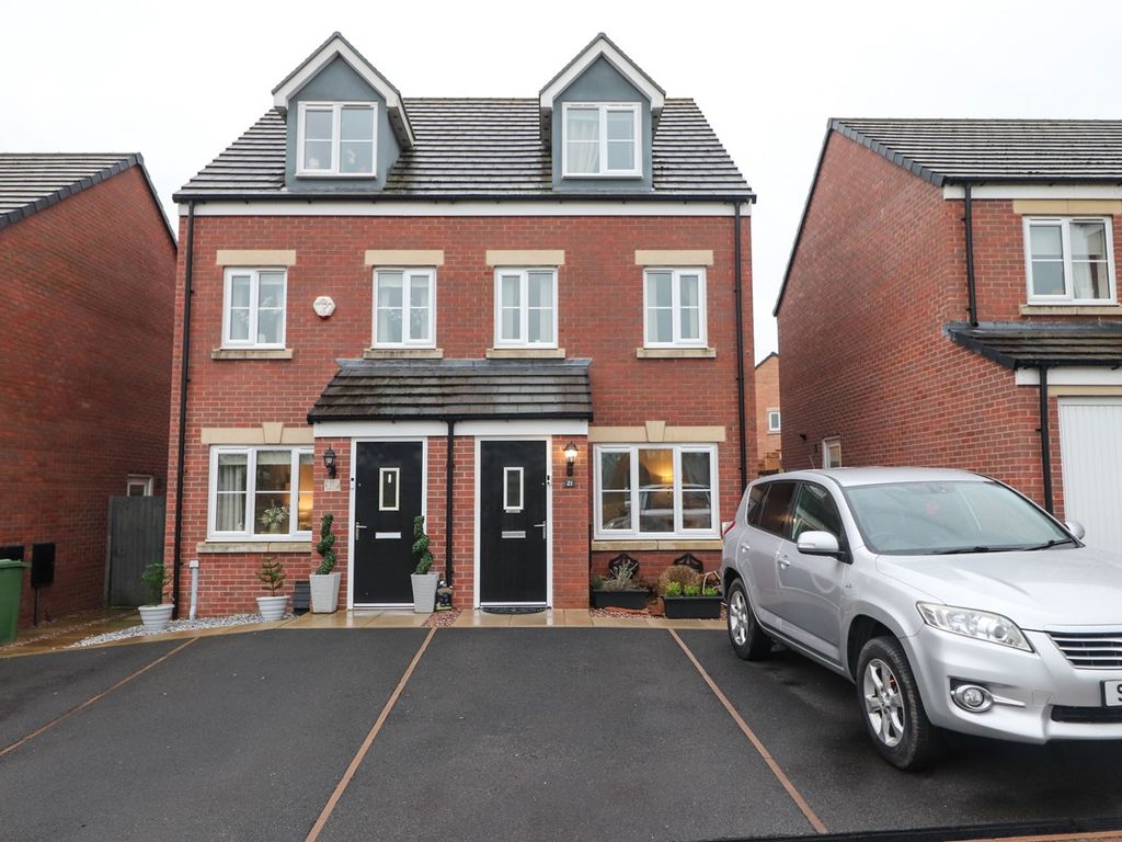 3 bed semi-detached house for sale in Melbreak Avenue, Brackenlea, Carlisle CA2, £160,000