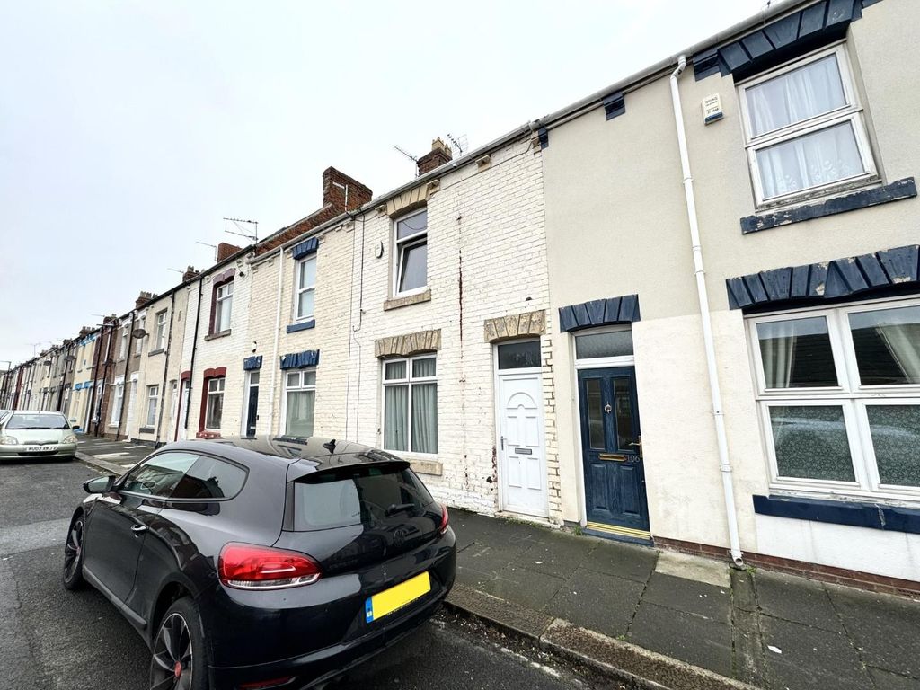 2 bed terraced house for sale in Sheriff Street, Hartlepool TS26, £44,000