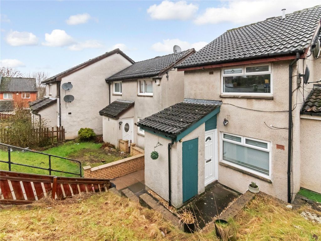 2 bed end terrace house for sale in Kirkton Road, Cambuslang, Glasgow, South Lanarkshire G72, £105,000