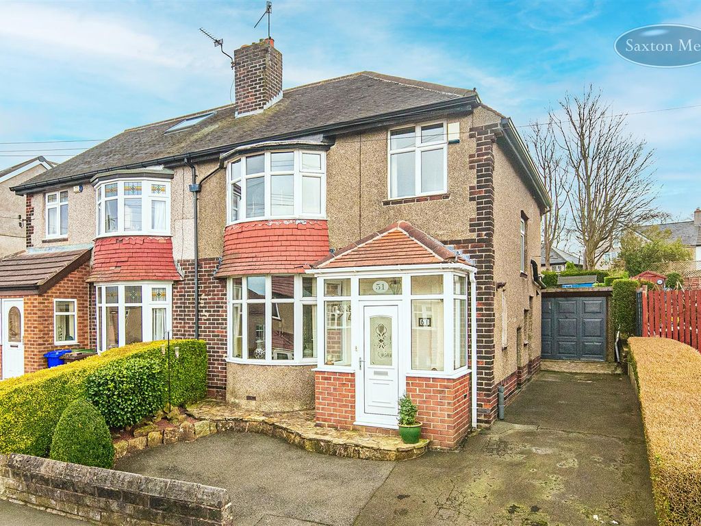 3 bed semi-detached house for sale in Ringstead Crescent, Crosspool S10, £375,000