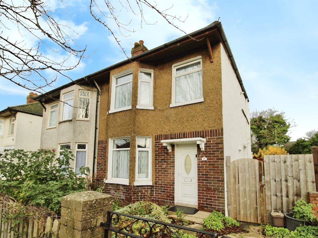 2 bed semi-detached house for sale in Broad Street, Canton, Cardiff CF11, £170,000