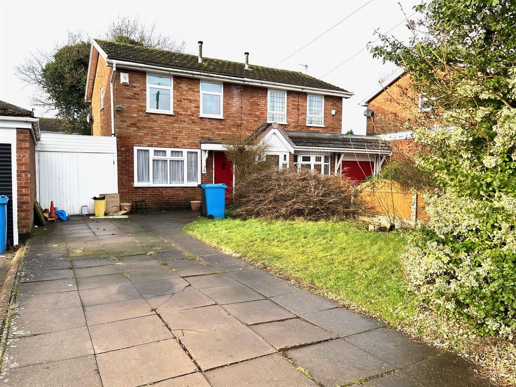 3 bed semi-detached house for sale in Eagle Close, Great Wyrley, Walsall WS6, £220,000