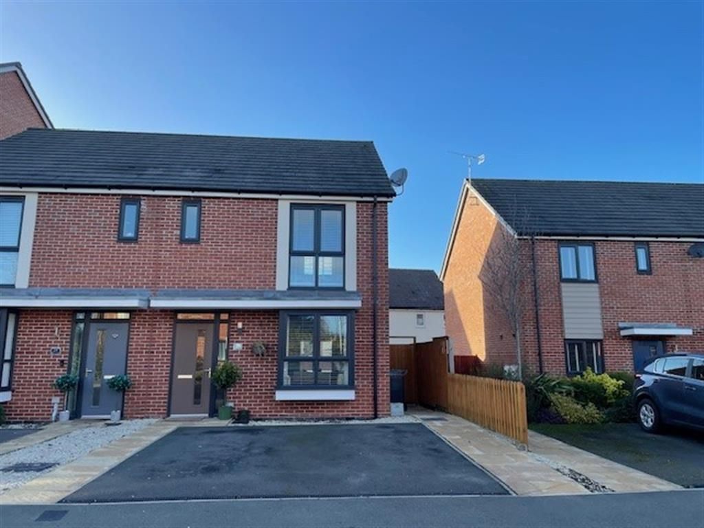 3 bed semi-detached house for sale in Ivinson Way, Bramshall, Uttoxeter ST14, £237,500