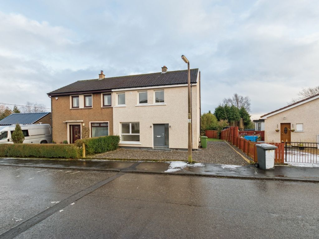 3 bed semi-detached house to rent in Croft Road, Balmore, Glasgow G64, £1,550 pcm