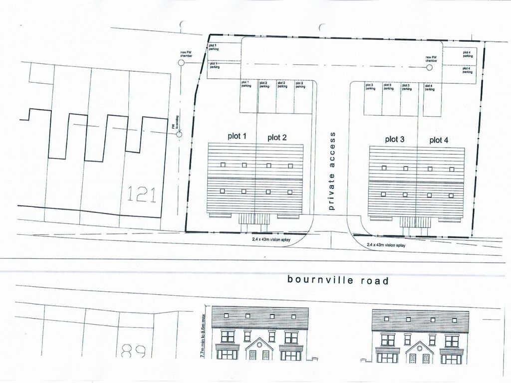 Land for sale in Hospital Garage, Bournville Road NP13, £180,000