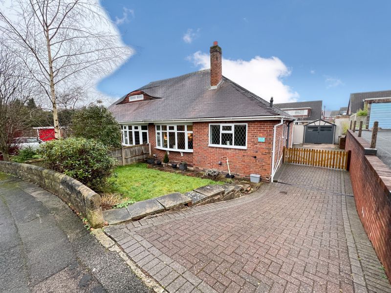 2 bed semi-detached bungalow for sale in Brookside Close, Newcastle-Under-Lyme ST5, £225,000