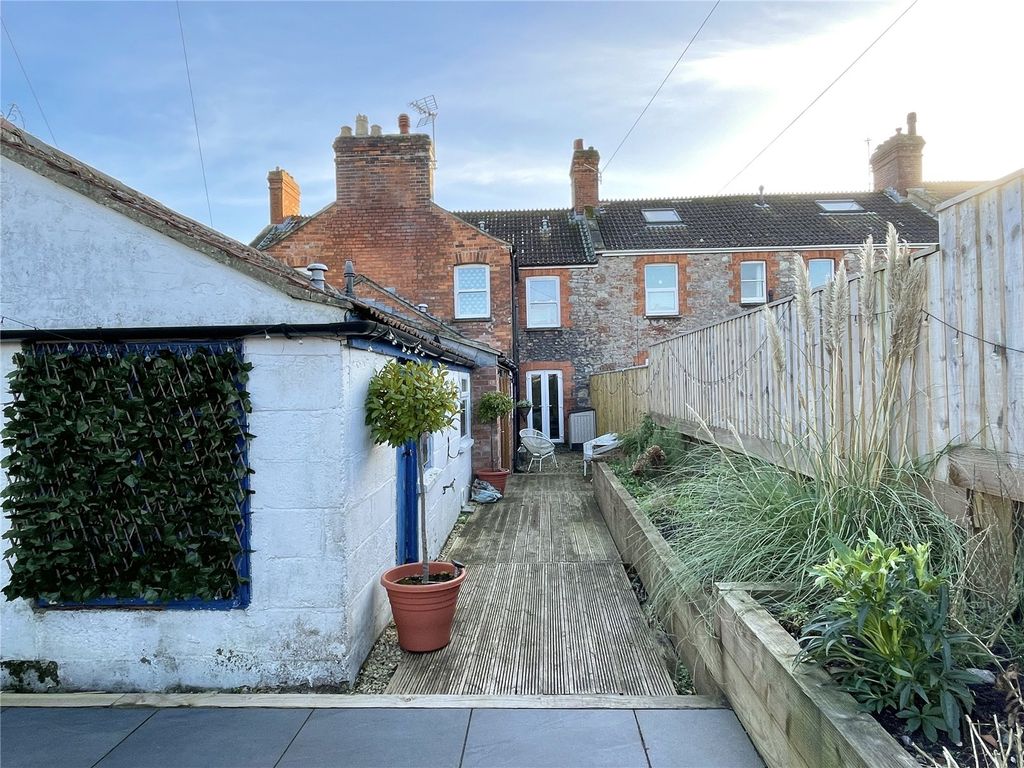 3 bed terraced house for sale in Burcott Road, Wells BA5, £350,000