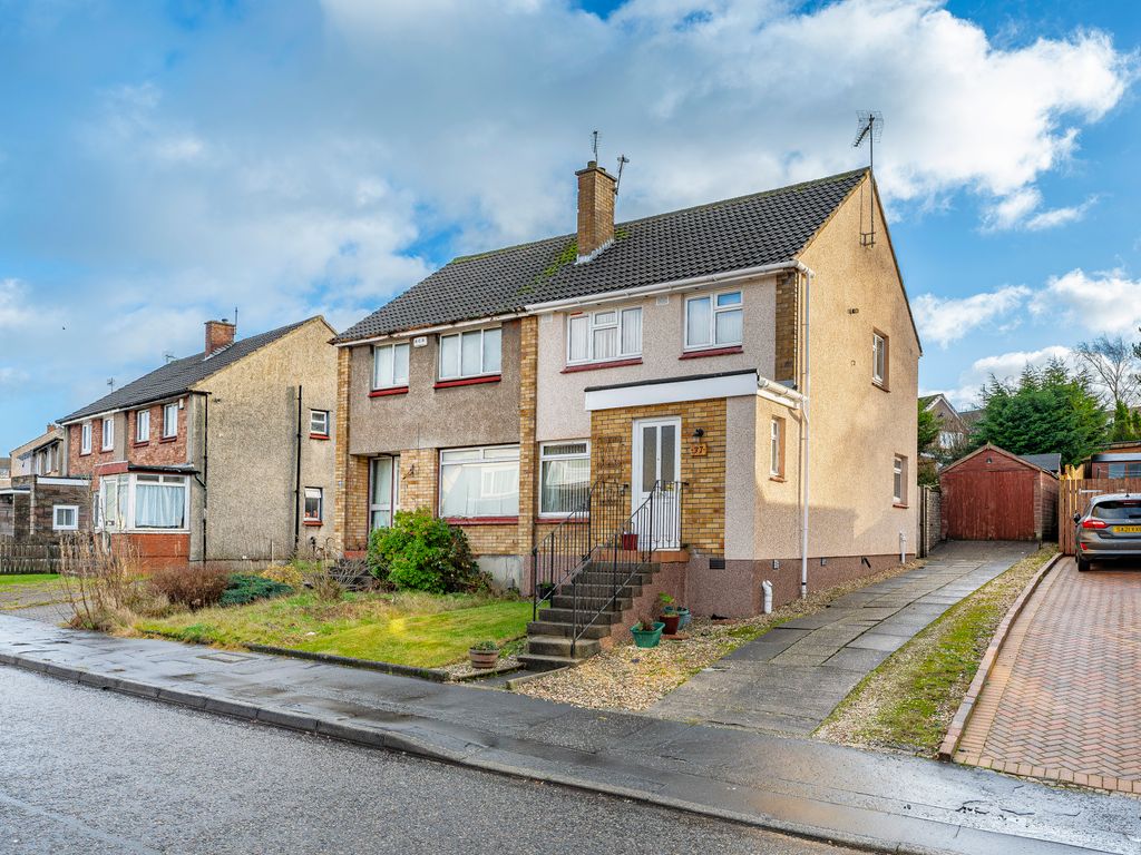 3 bed semi-detached house for sale in Menteith Avenue, Bishopbriggs, Glasgow G64, £220,000