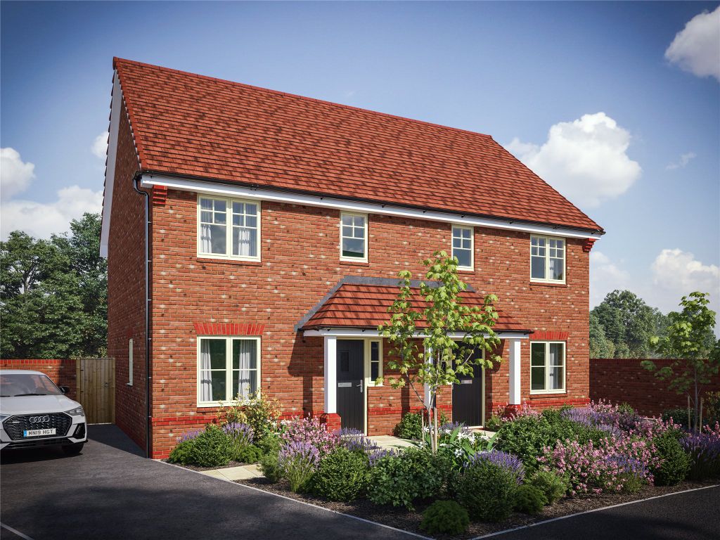 New home, 2 bed terraced house for sale in The Axminster, Ashleworth, Gloucester, Gloucestershire GL19, £295,000