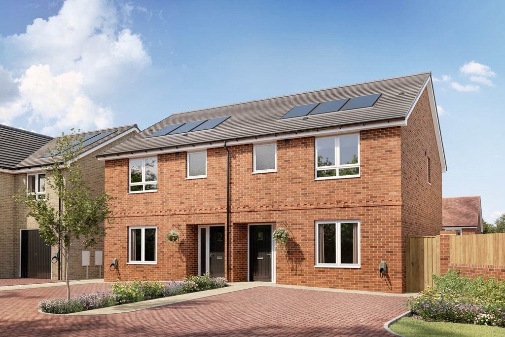 New home, 3 bed semi-detached house for sale in "The Tetford - Plot 72" at Chester Burn Close, Pelton Fell, Chester Le Street DH2