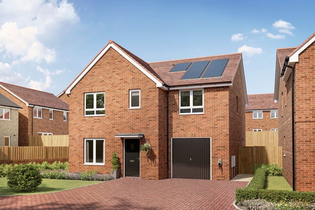 New home, 4 bed detached house for sale in "The Chalham - Plot 78" at Chester Burn Close, Pelton Fell, Chester Le Street DH2