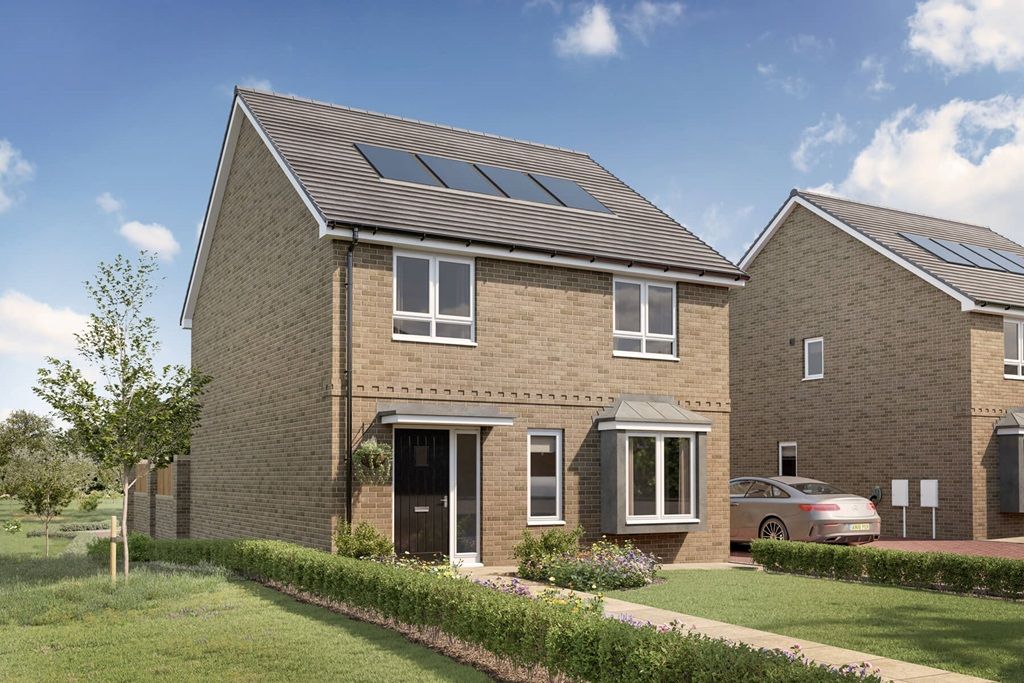 New home, 4 bed detached house for sale in "The Colford - Plot 79" at Chester Burn Close, Pelton Fell, Chester Le Street DH2