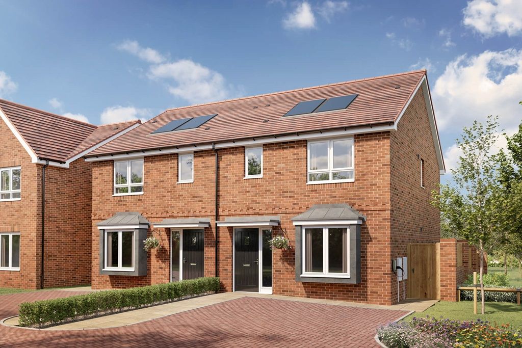 New home, 3 bed semi-detached house for sale in "The Eynsford - Plot 74" at Chester Burn Close, Pelton Fell, Chester Le Street DH2