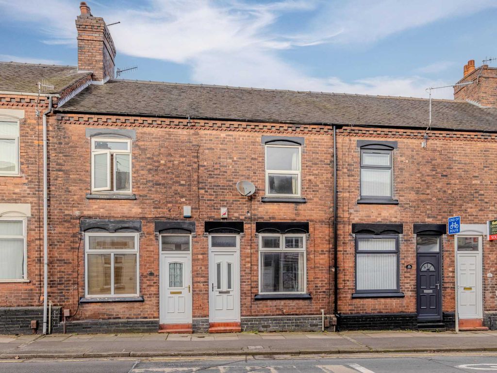 2 bed terraced house for sale in Shelton New Road, Stoke On Trent ST4, £120,000