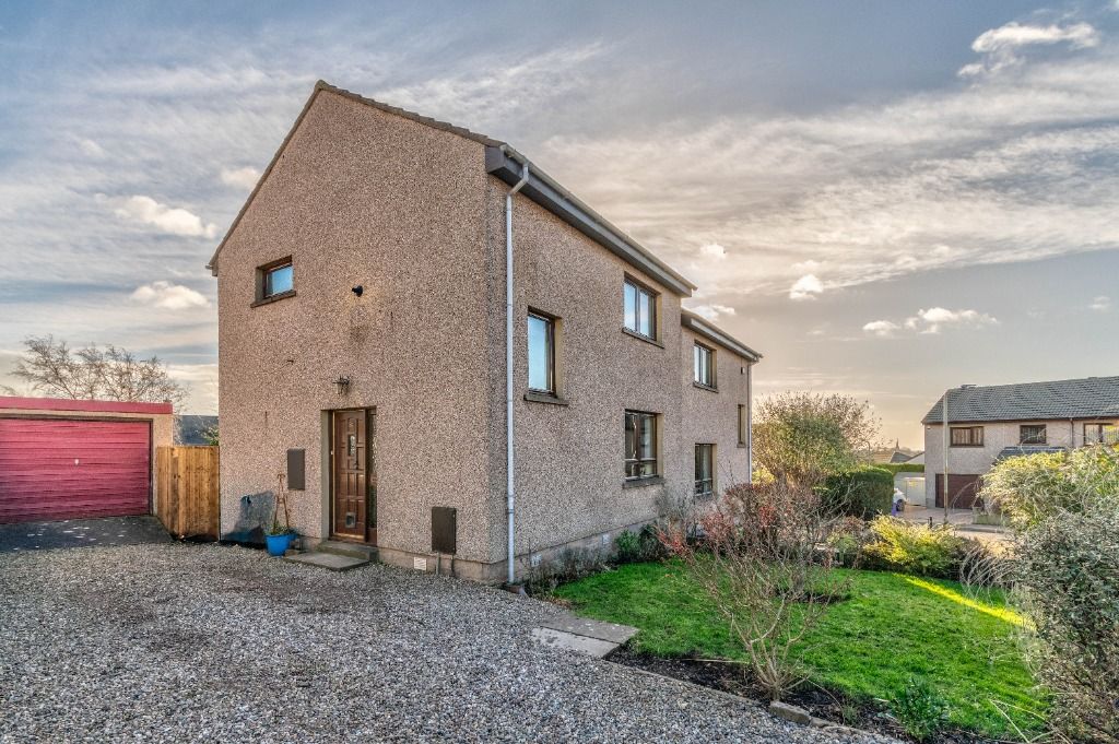 2 bed semi-detached house for sale in Flairs Avenue, Arbroath, Angus DD11, £129,000