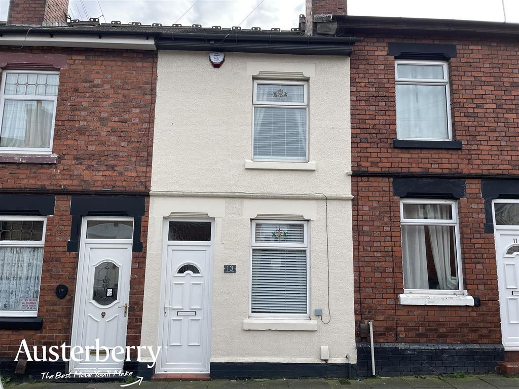 2 bed terraced house for sale in Chilton Street, Fenton, Stoke-On-Trent ST4, £105,000