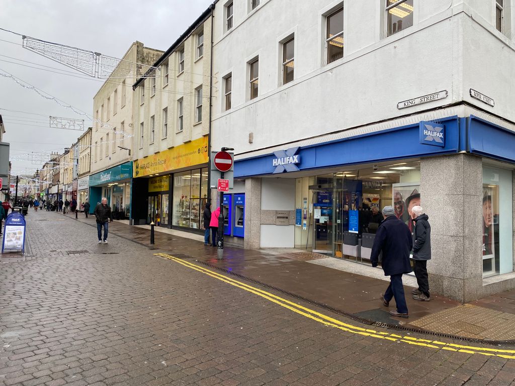 Retail premises to let in King Street, Whitehaven CA28, £35,000 pa