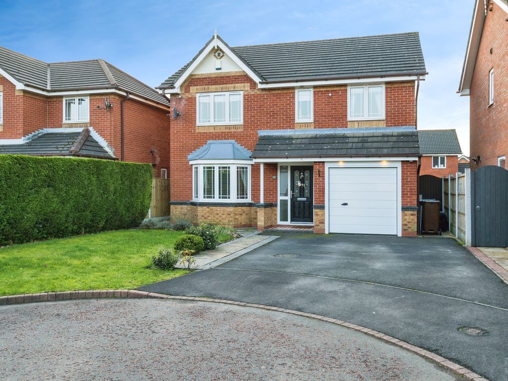4 bed detached house for sale in Brough Close, Hindley, Wigan, Greater Manchester WN2, £375,000
