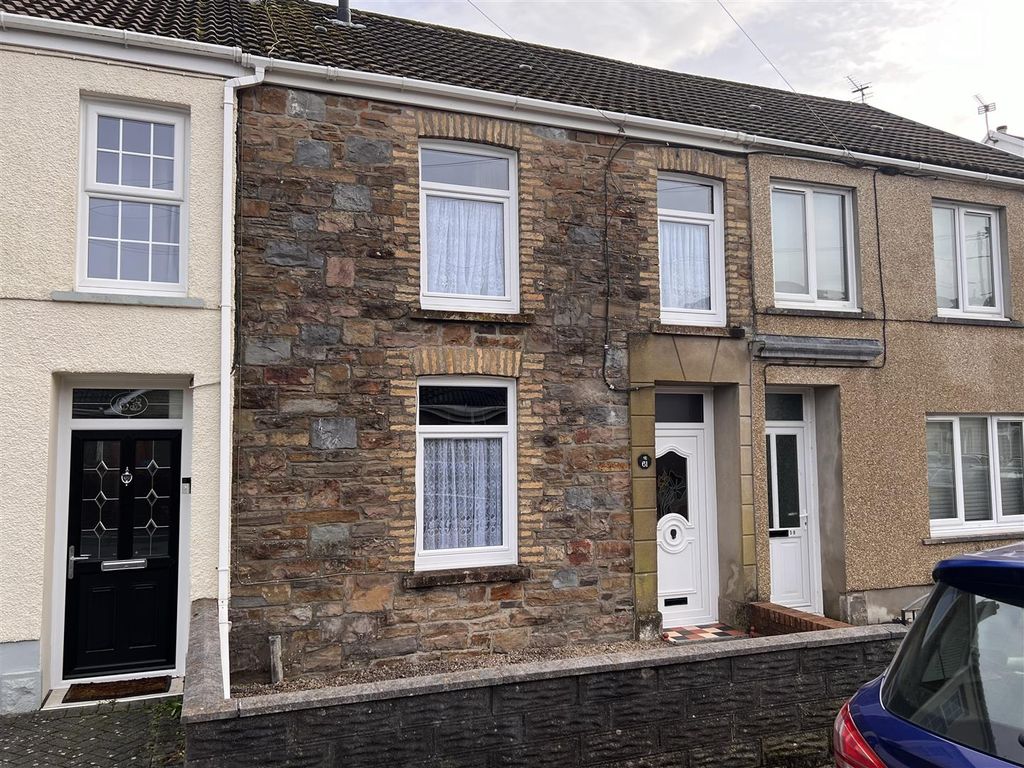 3 bed terraced house for sale in Mill Terrace, Ammanford SA18, £129,950