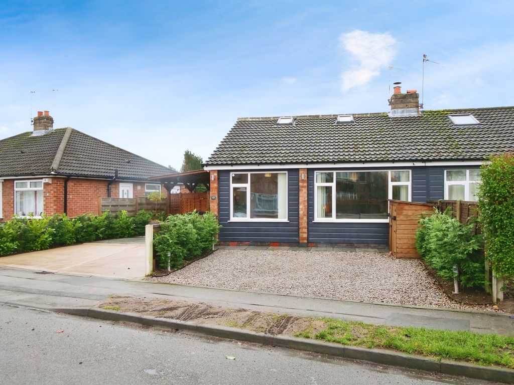 2 bed semi-detached bungalow for sale in Priory Wood Way, York YO31, £270,000