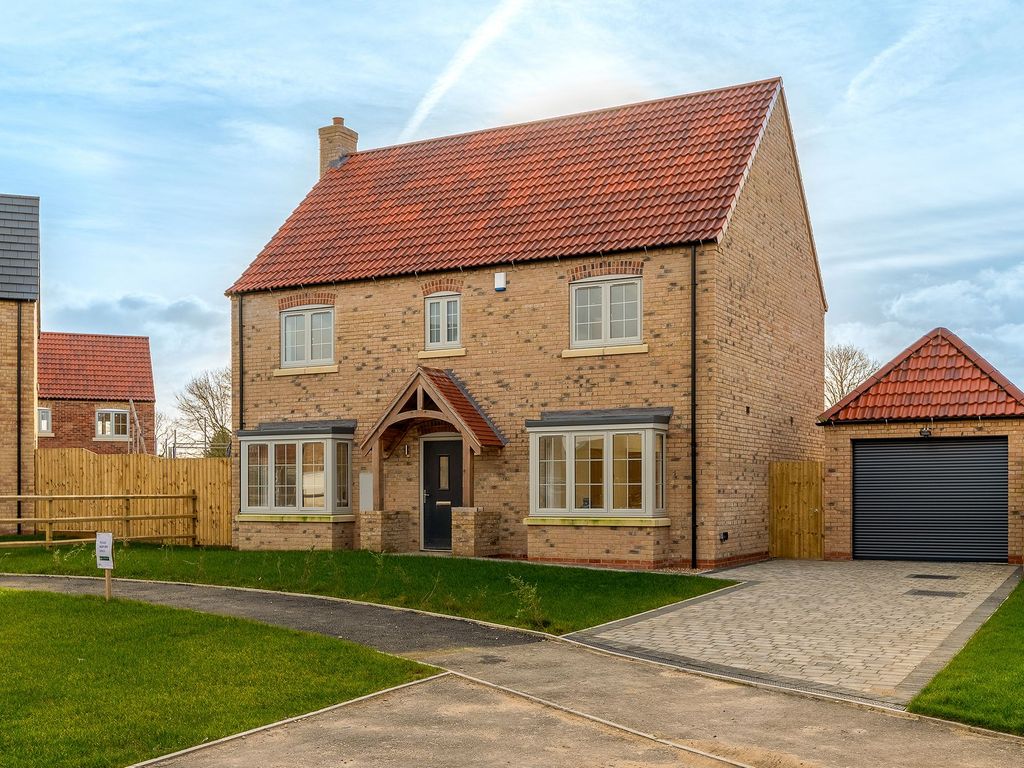 New home, 4 bed detached house for sale in Plot 22, Station Drive, Wragby LN8, £400,000