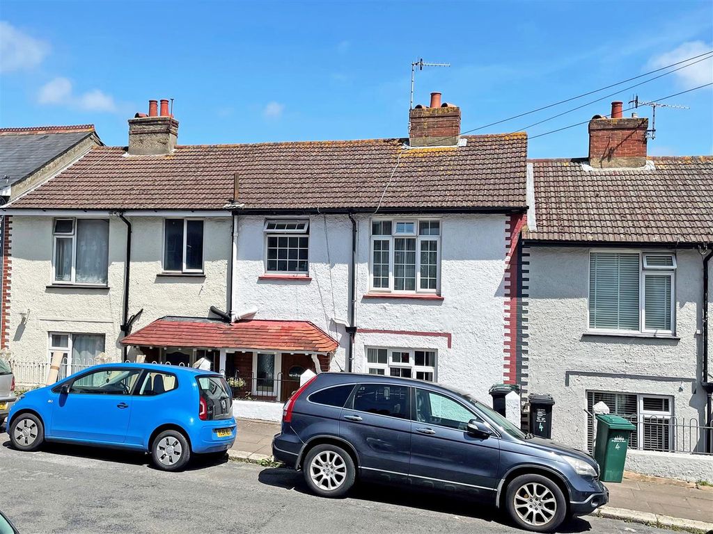 3 bed terraced house for sale in Stanmer Park Road, Brighton BN1, £500,000