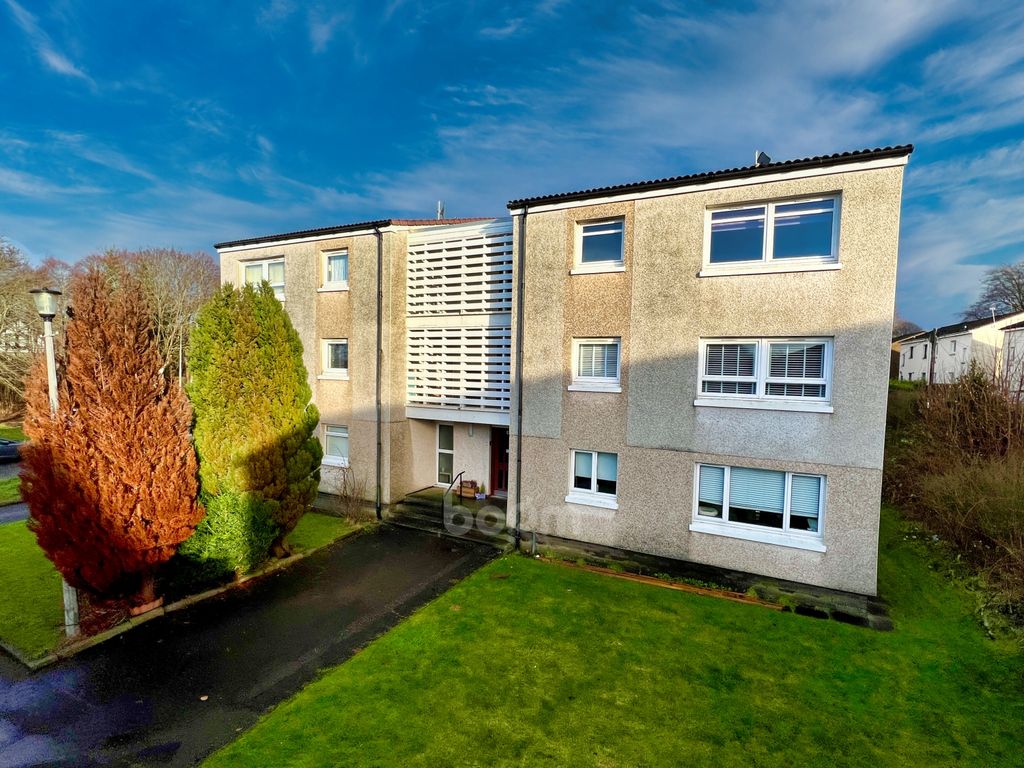 1 bed flat for sale in 15, 2/1 Cairnhill Drive, Glasgow G52, £69,995