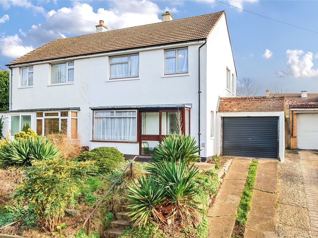 3 bed semi-detached house for sale in Chelsfield Lane, Orpington BR5, £350,000