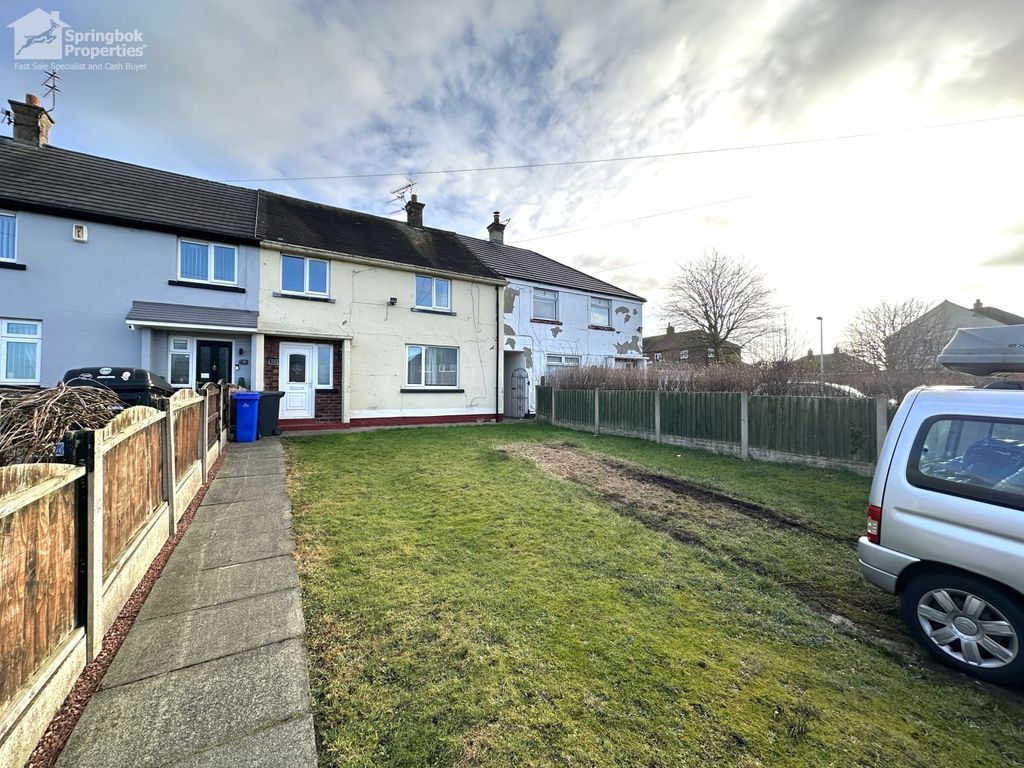 4 bed terraced house for sale in Cherry Tree Avenue, Halton, Runcorn, Cheshire WA7, £140,000