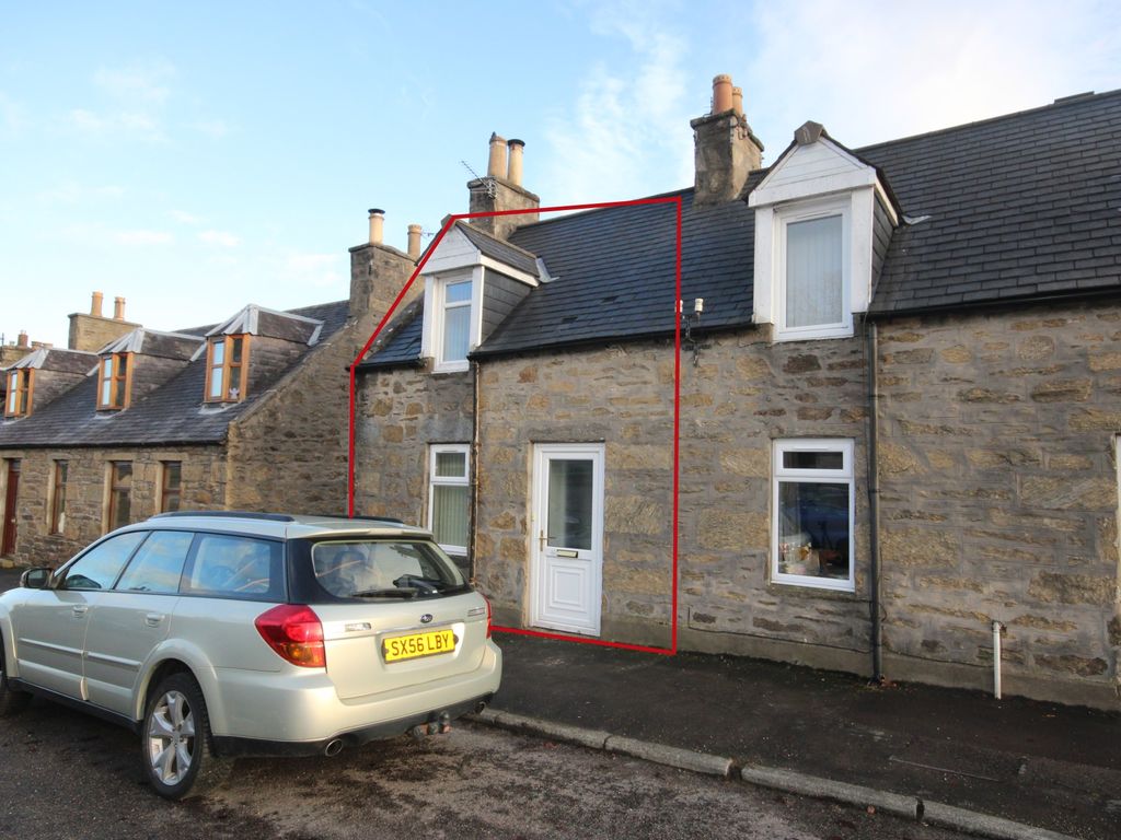 1 bed end terrace house for sale in Duff Street, Keith AB55, £78,000