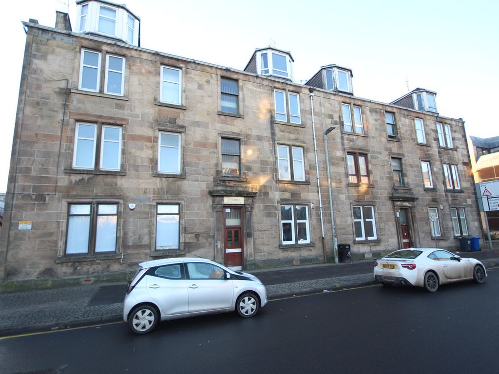 2 bed flat for sale in St James Street, Paisley PA3, £90,000