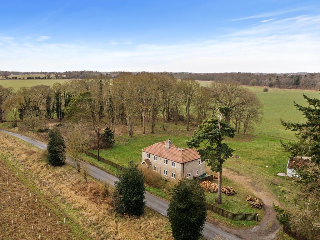 4 bed detached house for sale in Knettishall, Diss IP22, £650,000