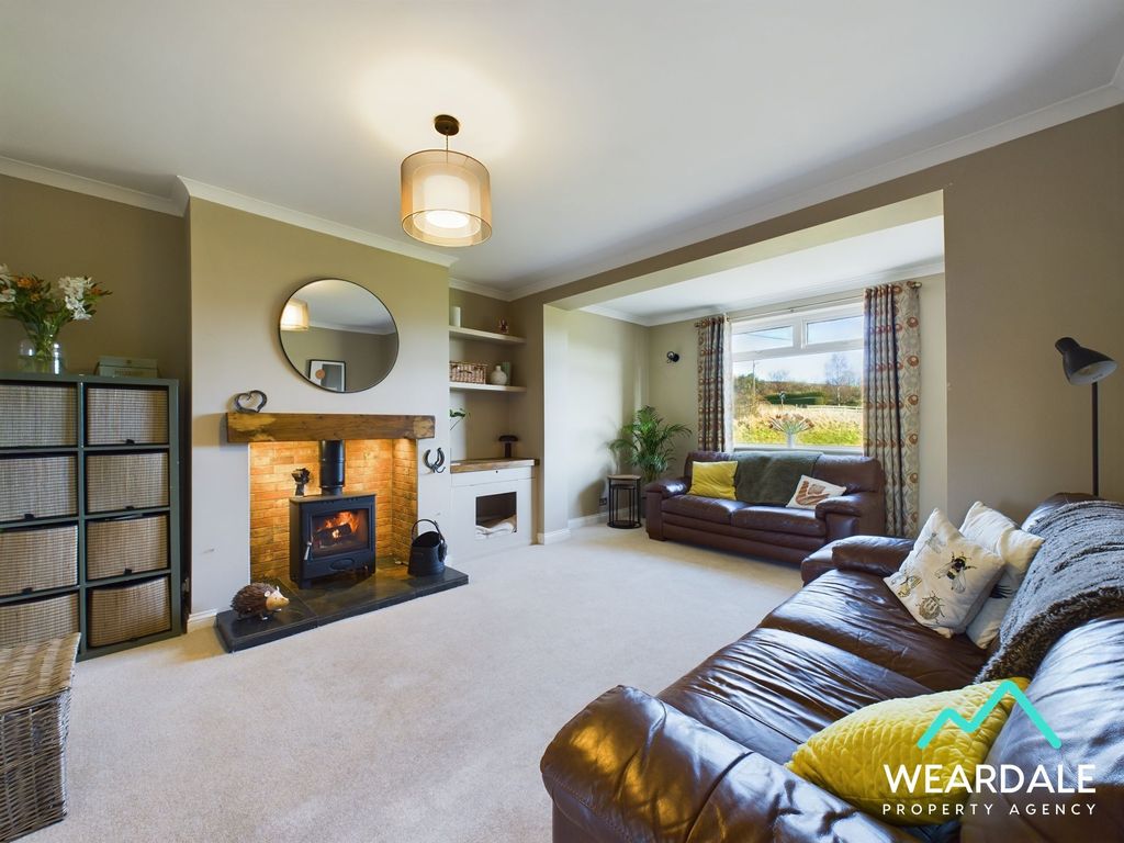 3 bed terraced house for sale in Ward Terrace, Wolsingham DL13, £160,000