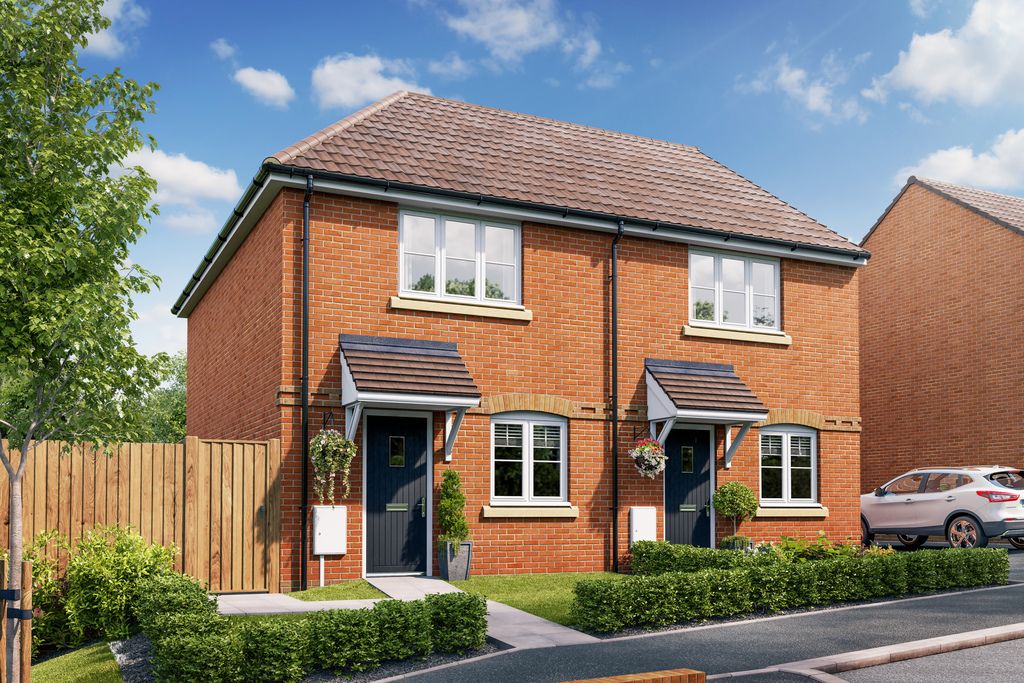 New home, 2 bed terraced house for sale in "The Hardwick" at Cromwell Way, Royston SG8, £364,995