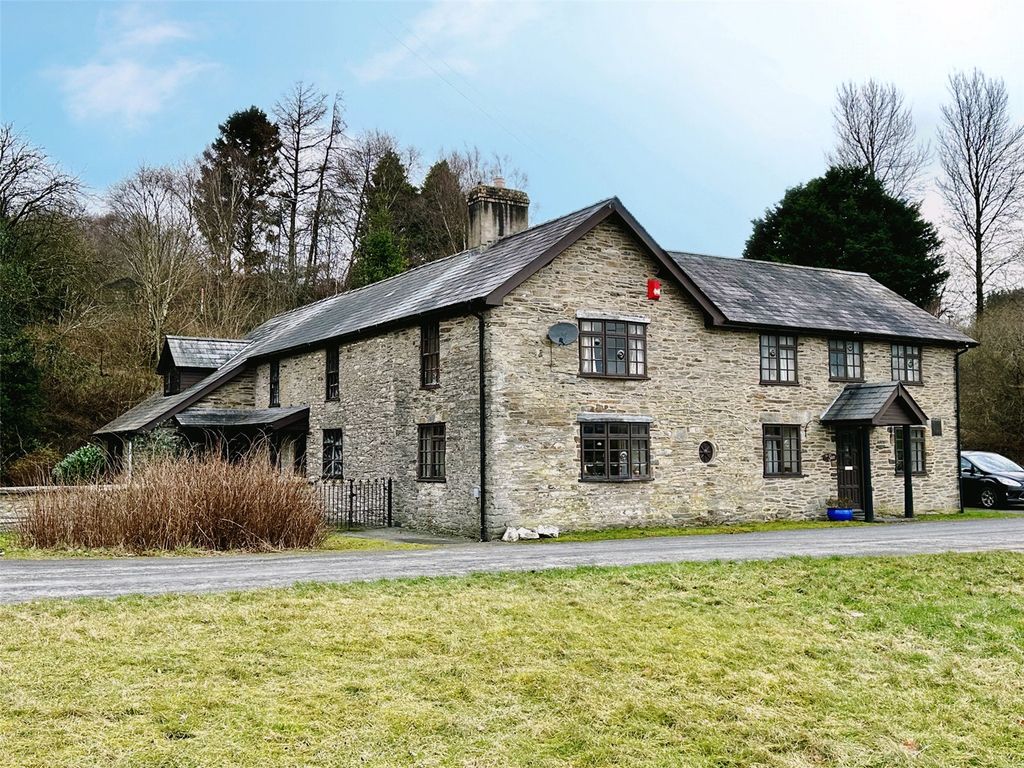 5 bed detached house for sale in St Harmon, Rhayader, Powys LD6, £350,000